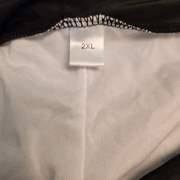 Black swim shorts boy shorts sz 2XL good coverage - Picture 3 of 3